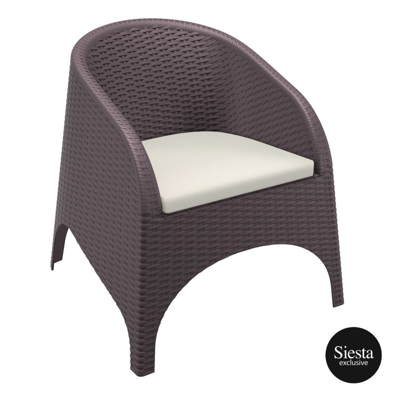 Aruba Tub Armchair with Cushion