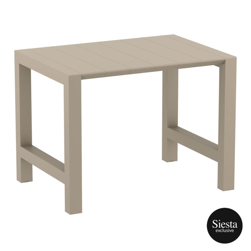 5 Piece Outdoor Bar Table Setting with Ares Barstools - Image 8