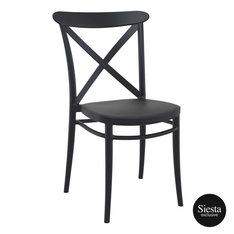 9 Piece Balcony Setting with Cross Chairs - Image 2