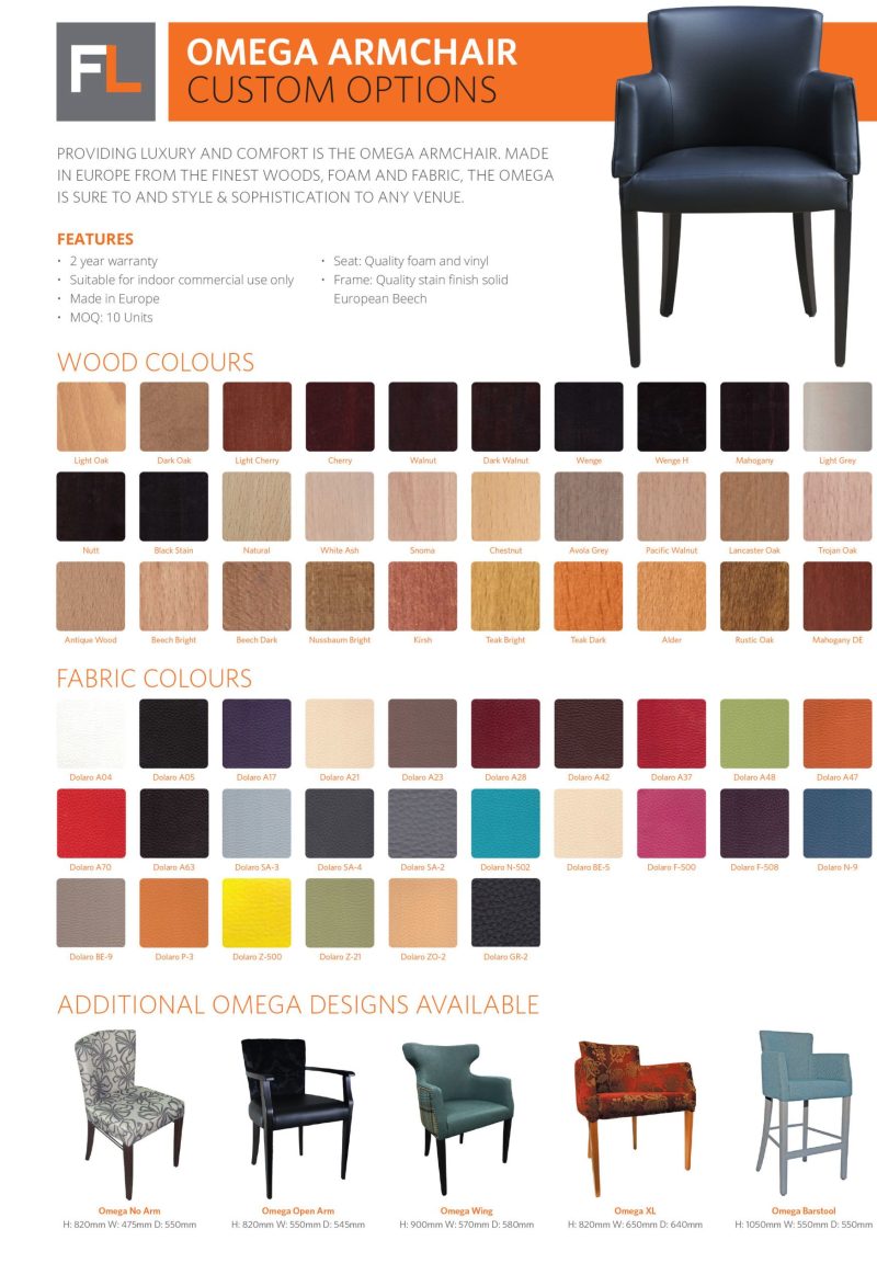 Florence Chair - Vinyl Seat - Image 57