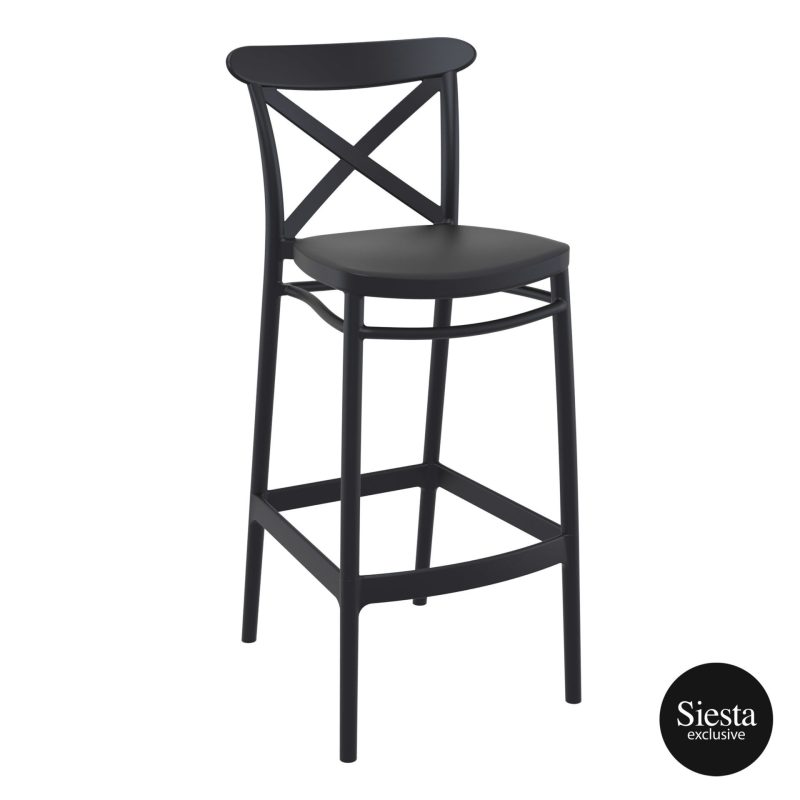 Sky Bar Table 3 Piece Set with Cross 75 Barstools - Image 10