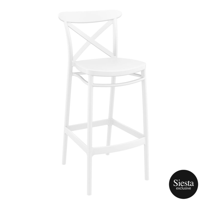 Sky Bar Table 3 Piece Set with Cross 75 Barstools - Image 13