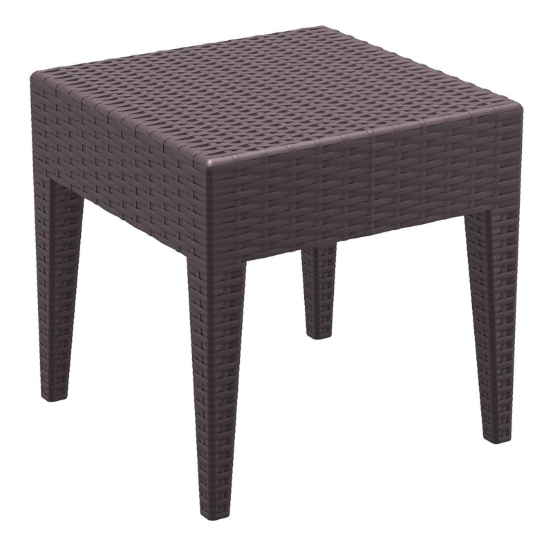 Resin Rattan 3 Piece Chat Setting with Panama Armchair - Image 4