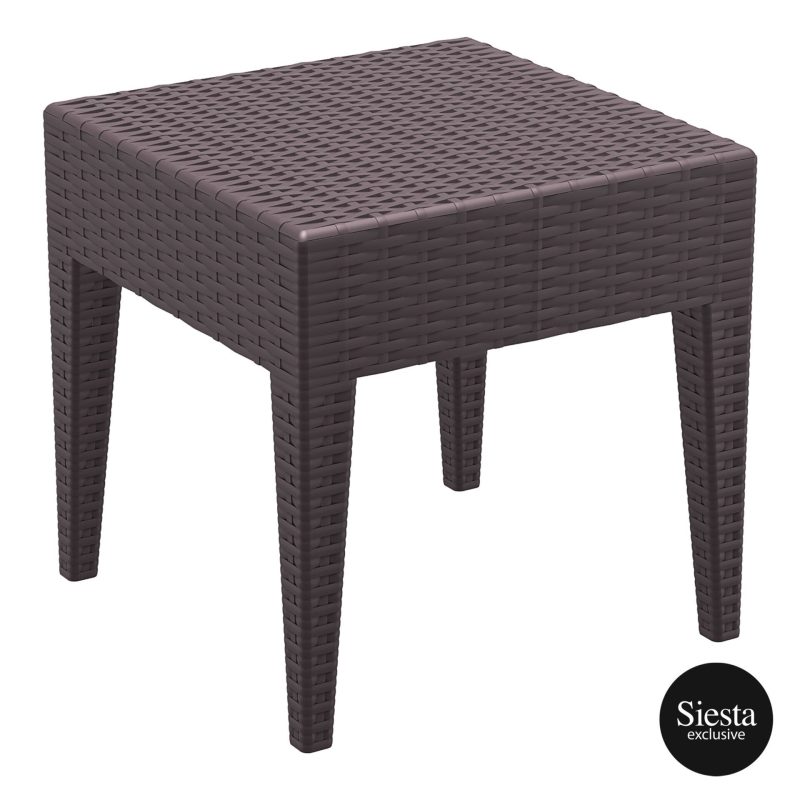 Resin Rattan Sun Lounger with Cushions 6 Piece Package with Tequila Side Table - Image 6