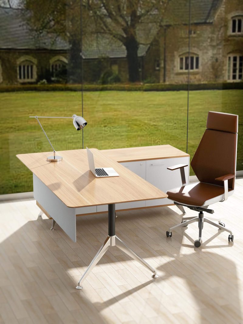 Potenza Desk With Return - Image 3