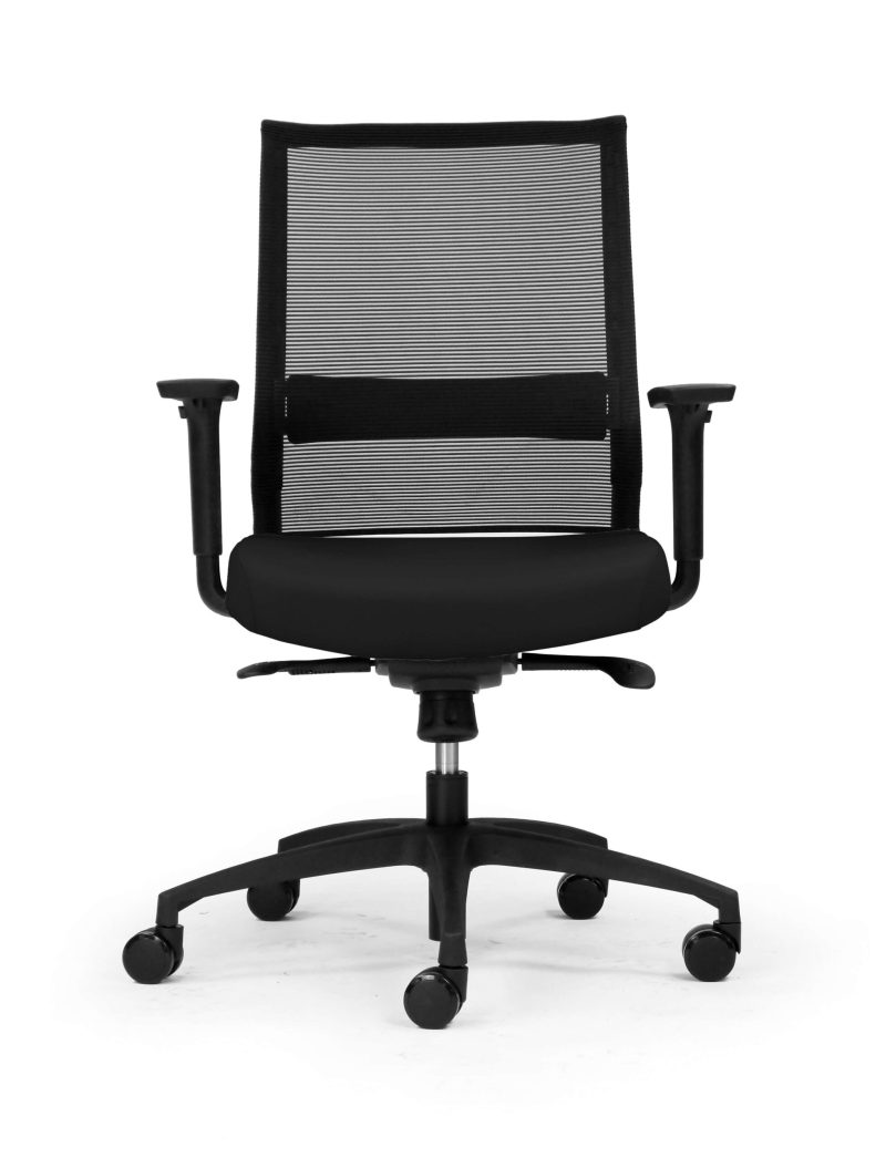 Onyx Mesh Chair - Medium Back