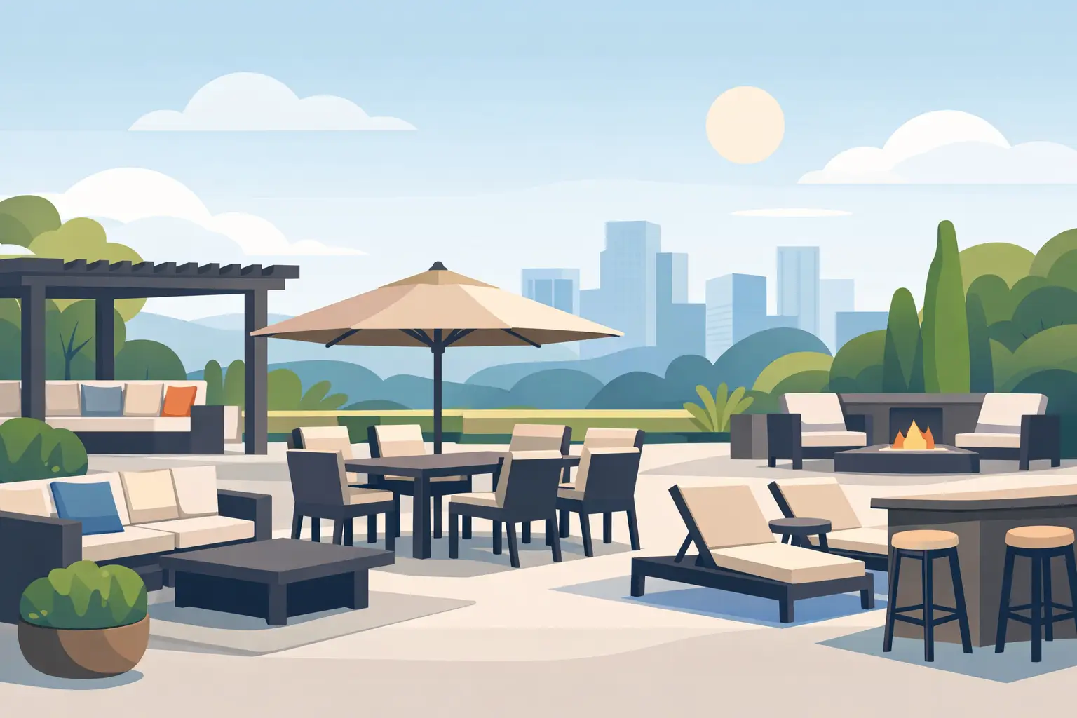 Choosing Commercial Outdoor Furniture Packages