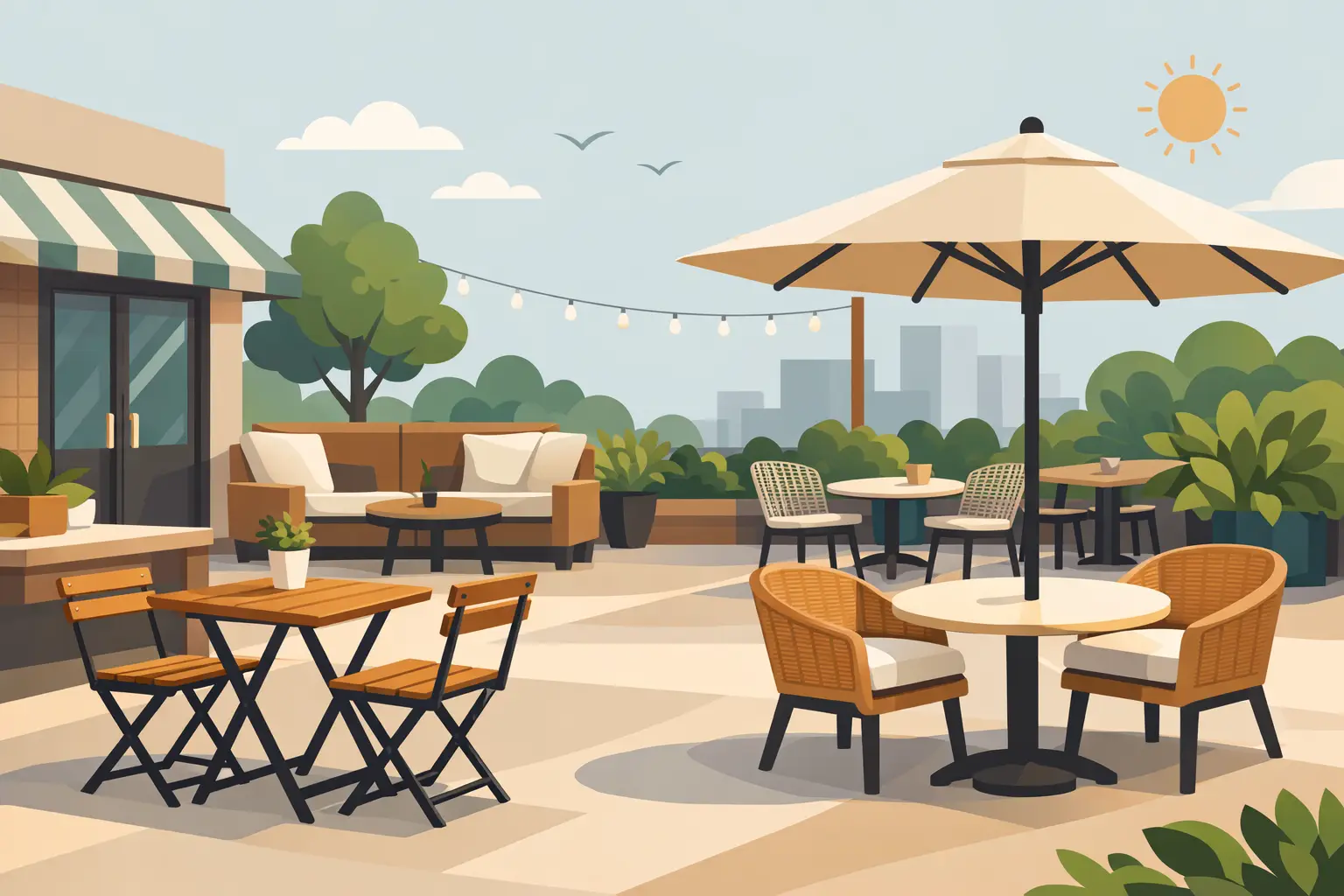 Best Outdoor Seating for Cafes That Last