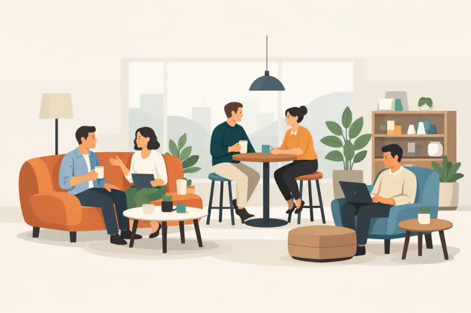 How to Furnish Office Breakout Areas Well