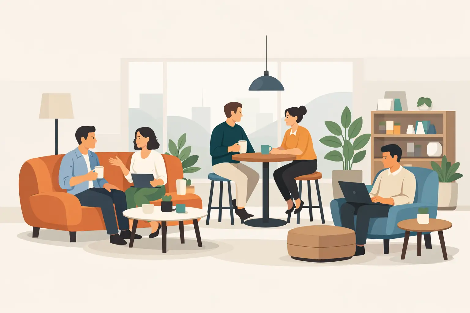 How to Furnish Office Breakout Areas Well