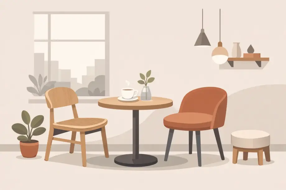 Best Cafe Chairs for Small Spaces