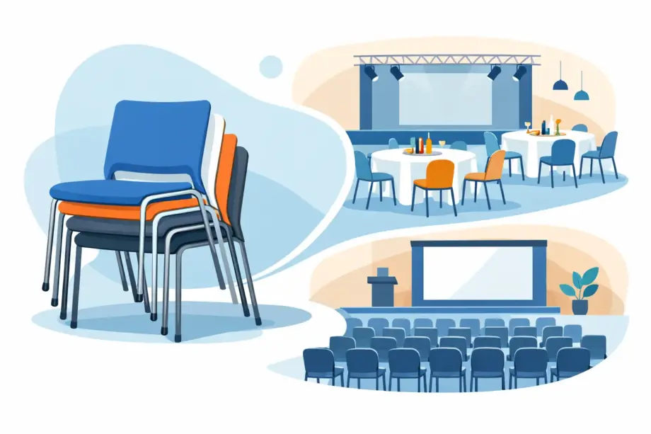 Choosing Stackable Chairs for Venues