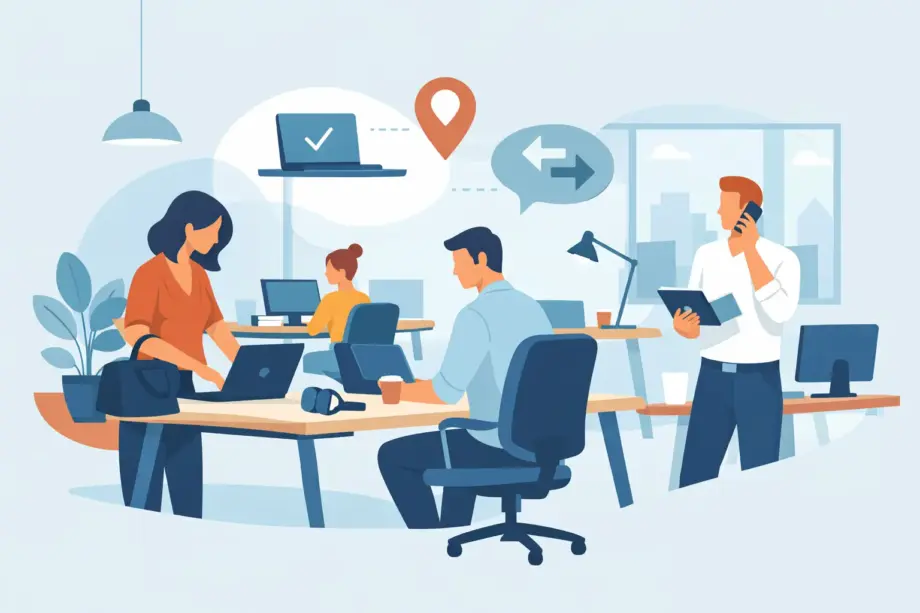 How to Set Up Hotdesking That Works