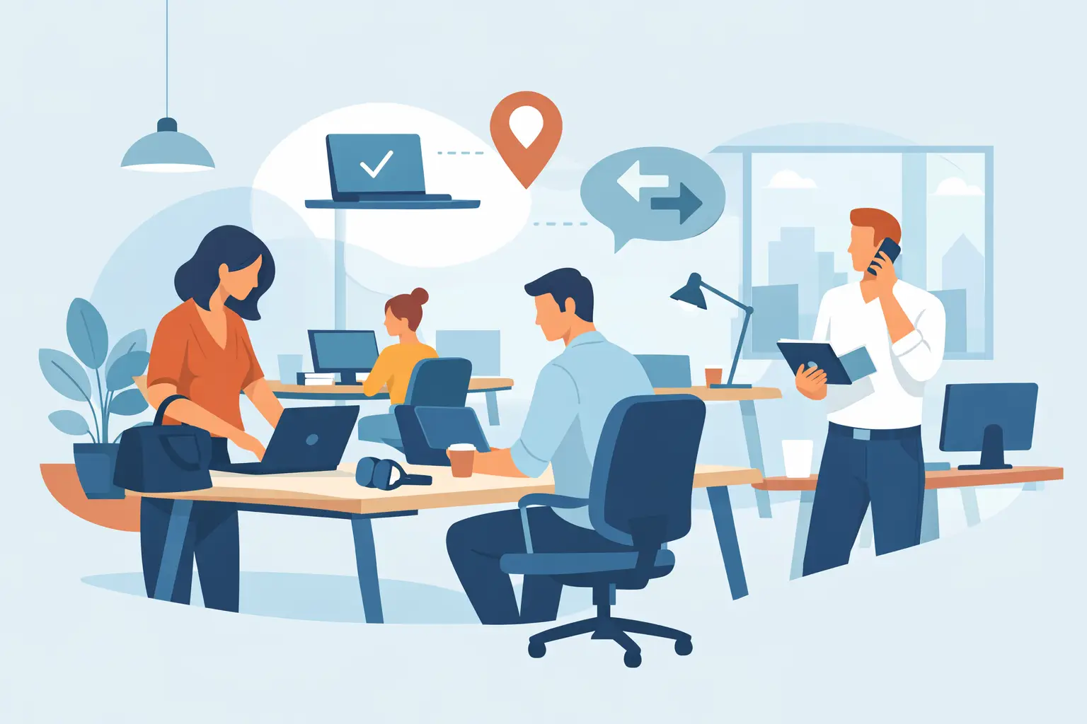 How to Set Up Hotdesking That Works