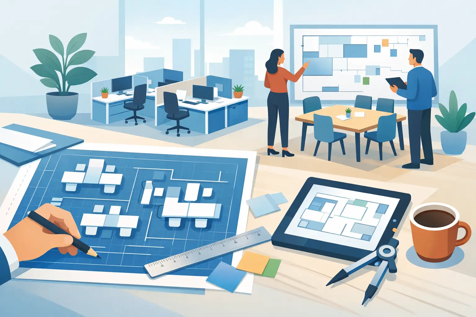 Office Workstation Planning Guide for Better Layouts