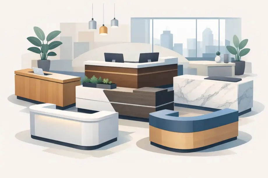 10 Best Reception Desks for Offices