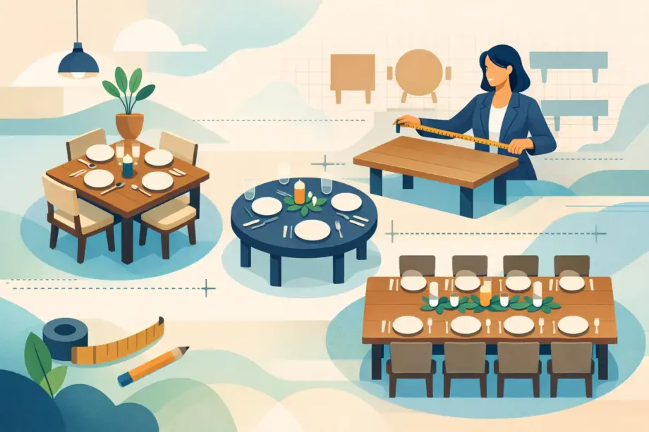 Restaurant Table Sizing Guide for Venues