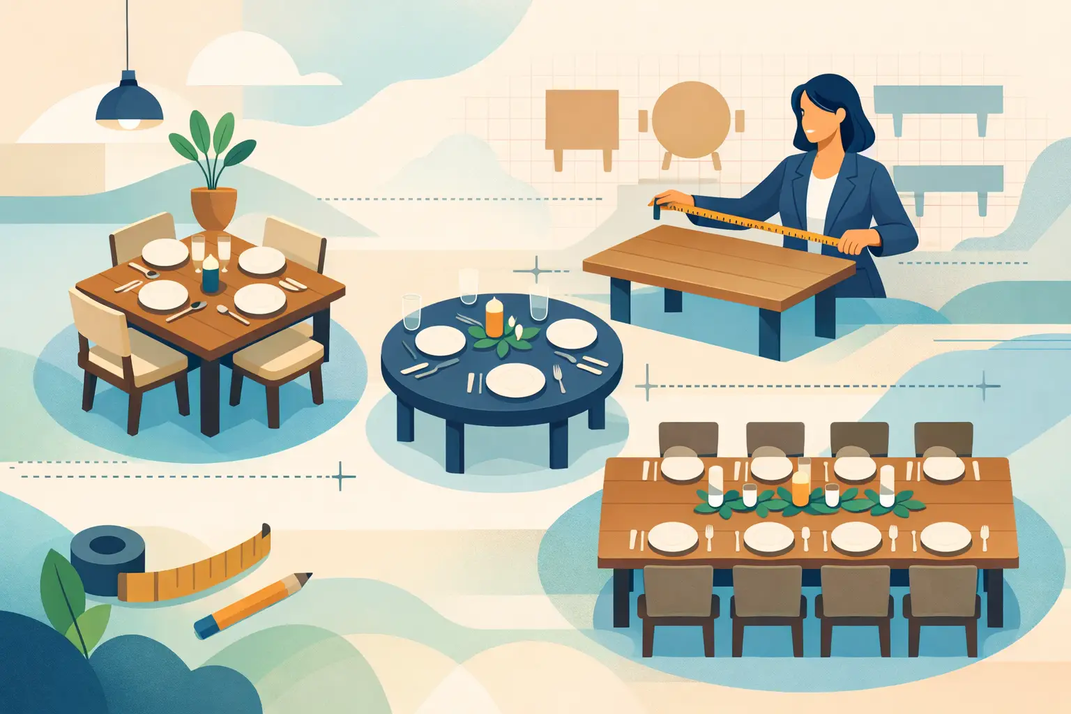 Restaurant Table Sizing Guide for Venues