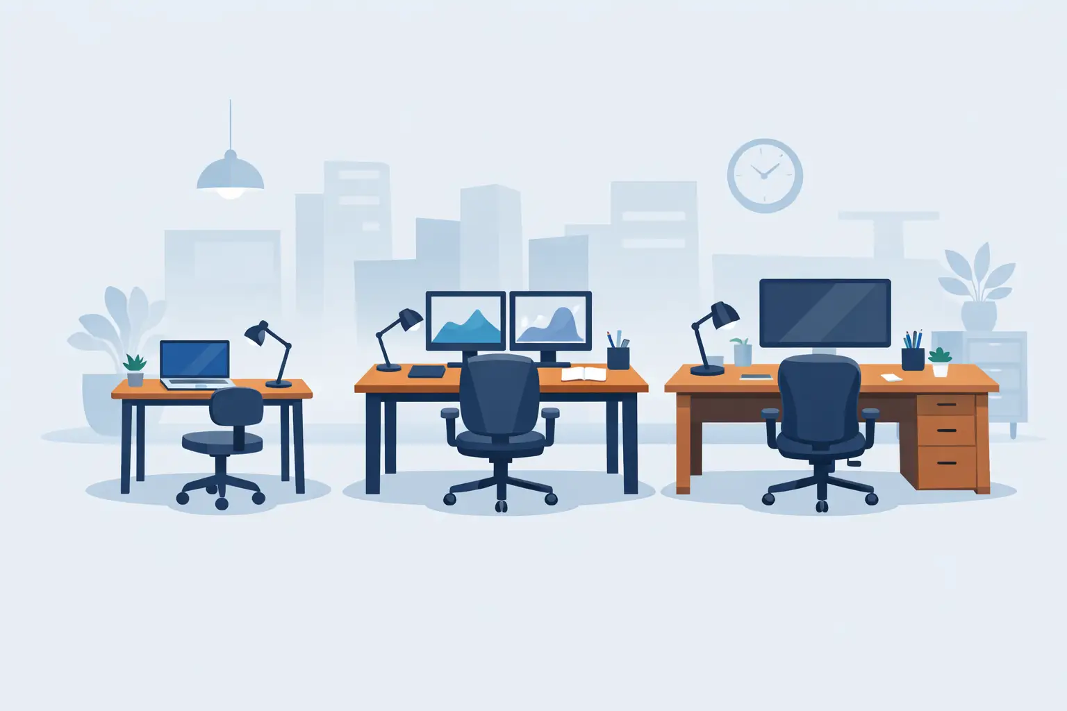 Which Office Desk Size Works Best?