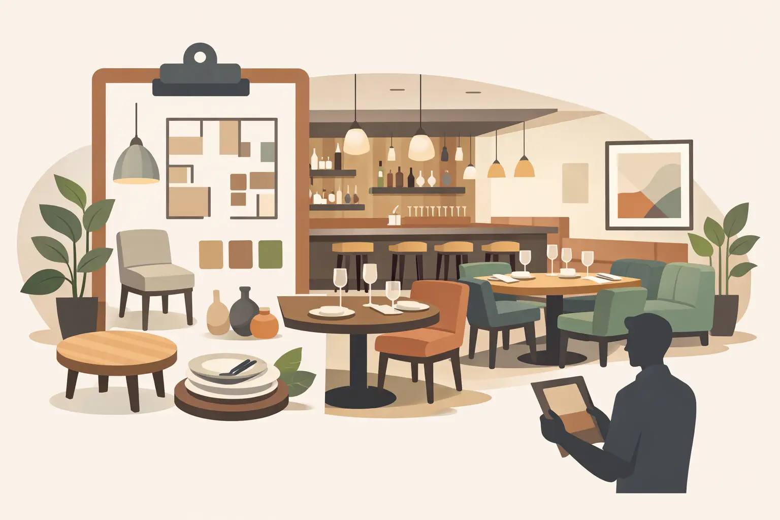 How to Furnish a Restaurant for Service and Style