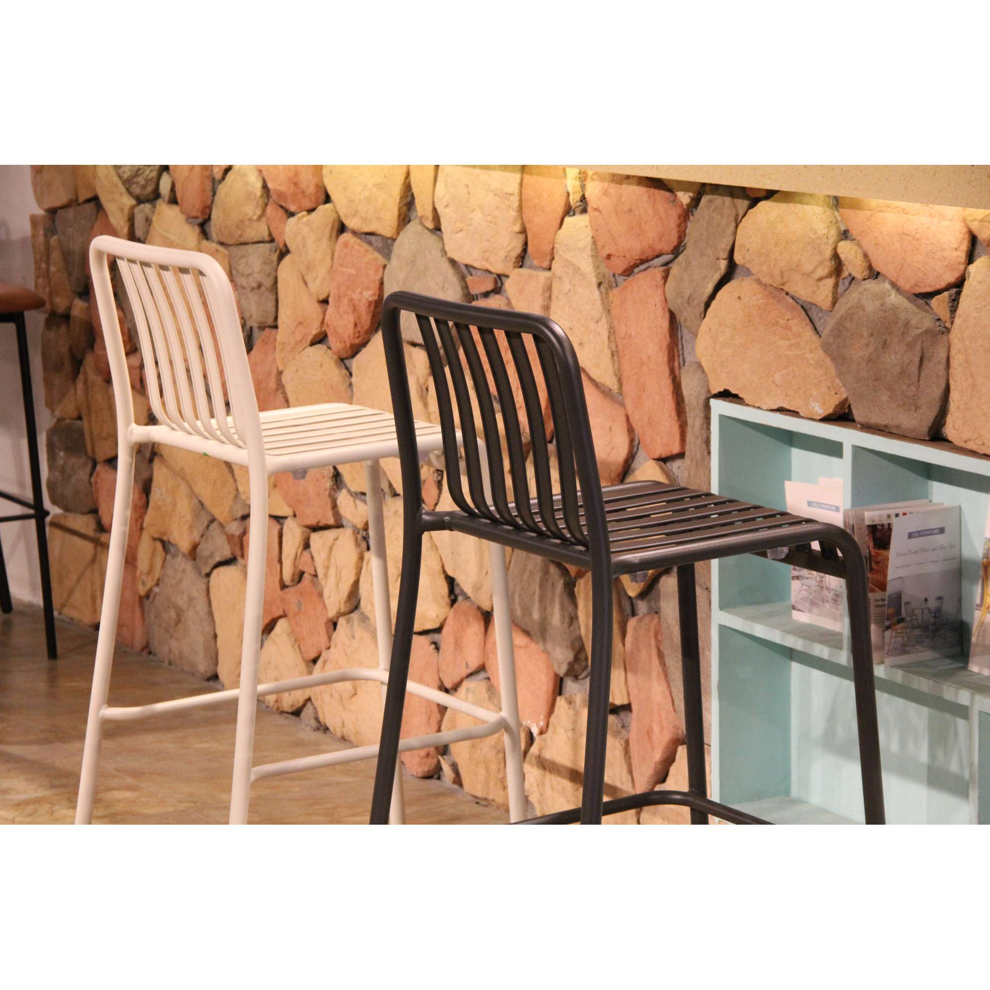 Durafurn Bordeaux Bar Stool - Image 7
