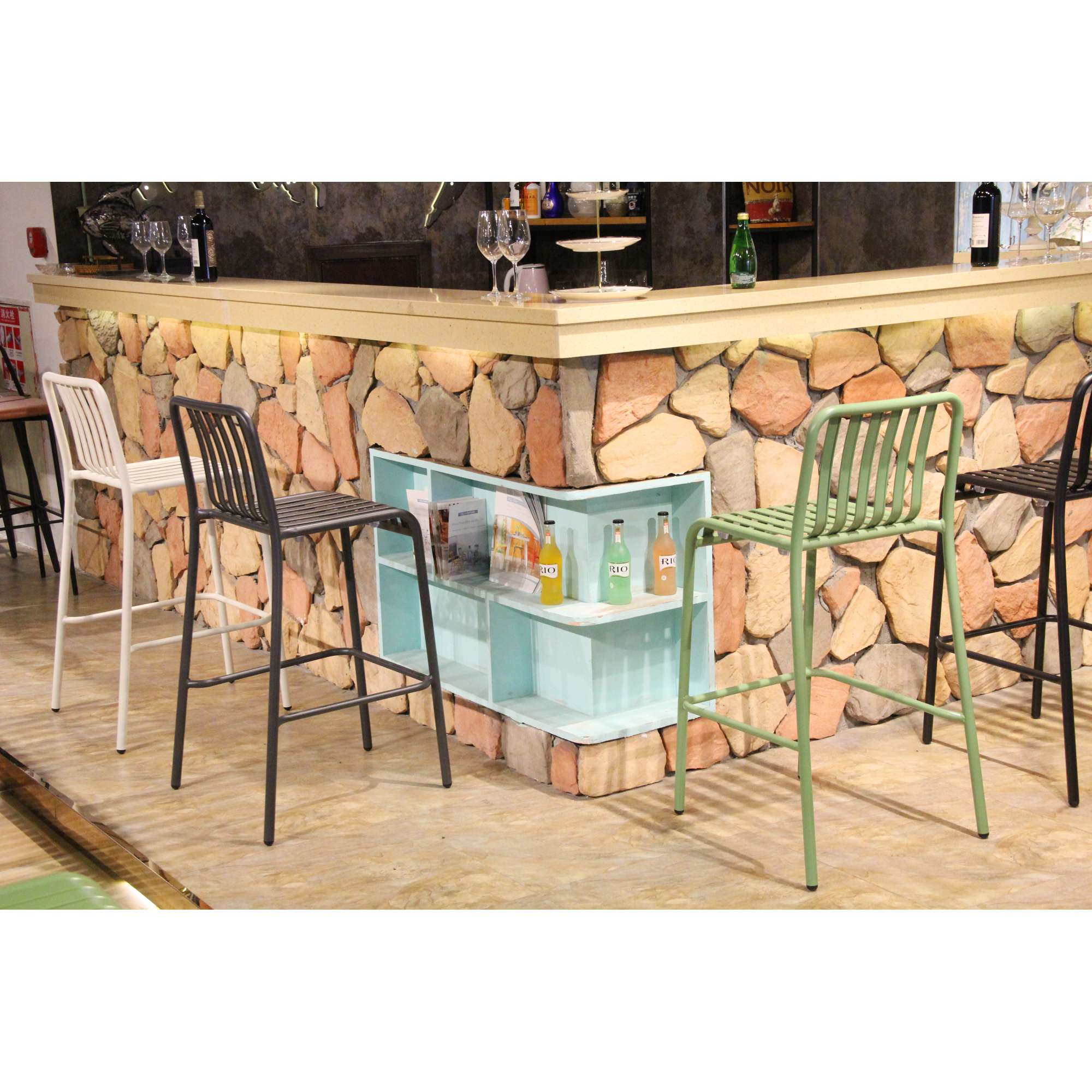 Durafurn Bordeaux Bar Stool - Image 8