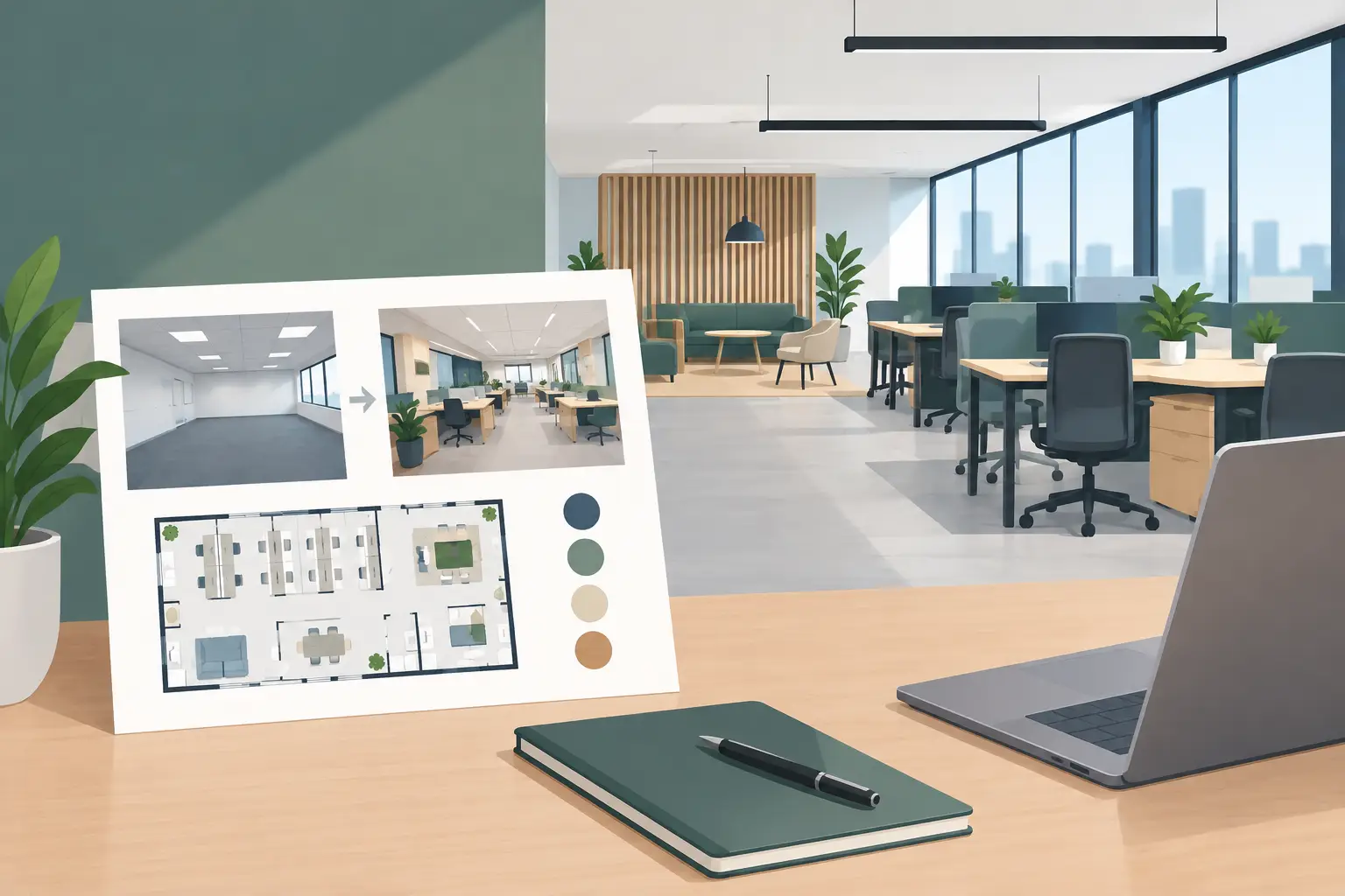 What an Office Fitout Furniture Case Study Shows