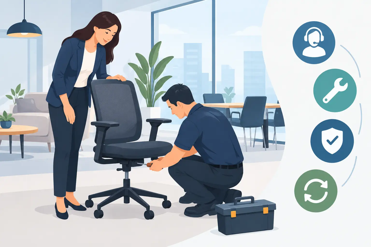 Commercial Furniture After Sales Service That Works