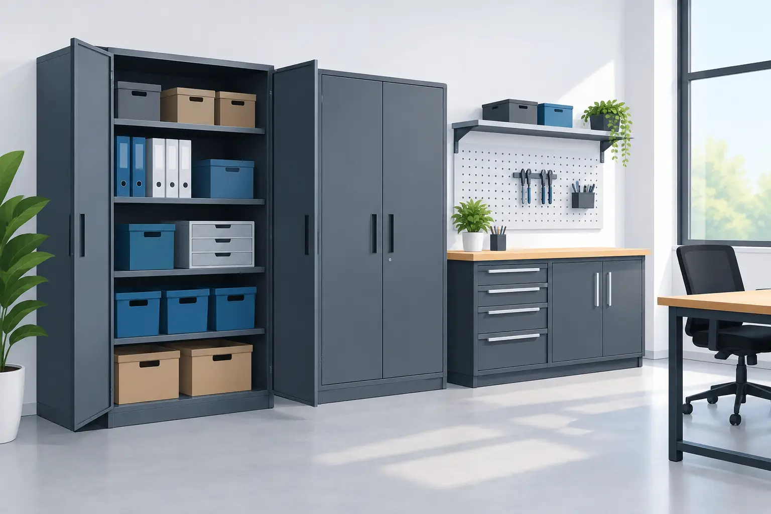 Commercial Storage Cabinets for Better Workspaces